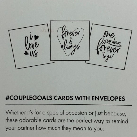 𝅺ROMANTIC Anniversary Card Set - Picture 4 of 4